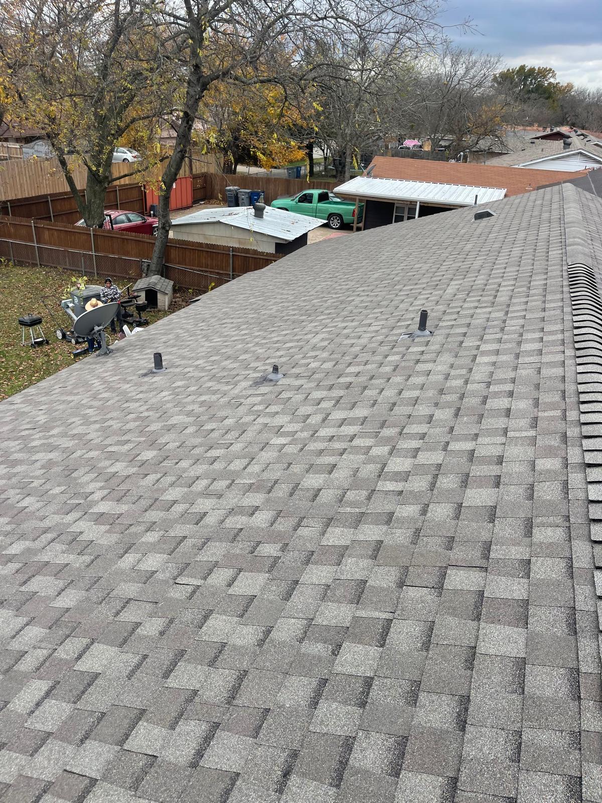 Beautiful Roof Replacement in Dallas, Texas